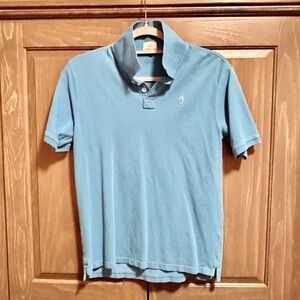 Johnnie-O Boys pique polo shirt - blue, short sleeve